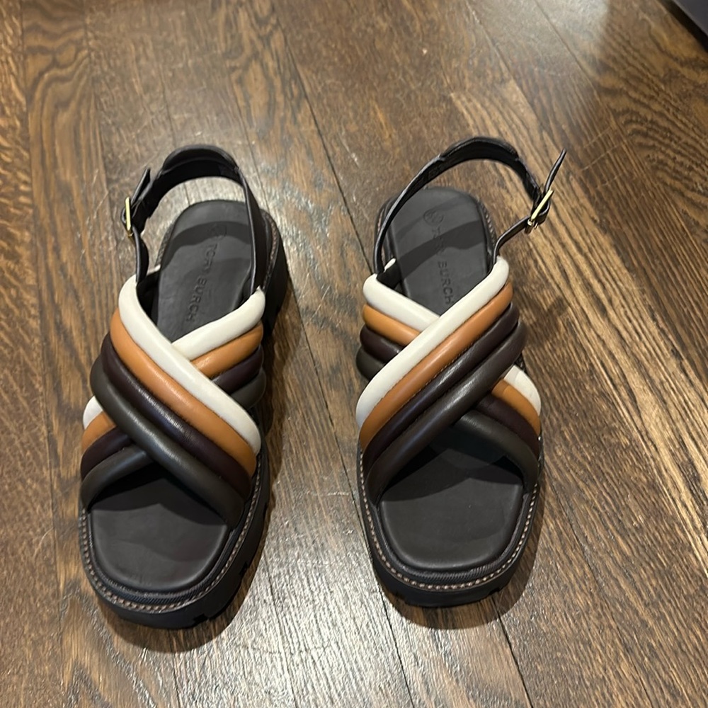 Tory Burch Multicolor Strappy Sandals
